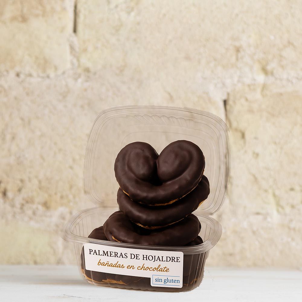 Palmerita de chocolate sin gluten