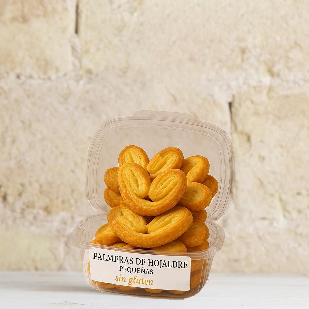 Palmeritas sin gluten