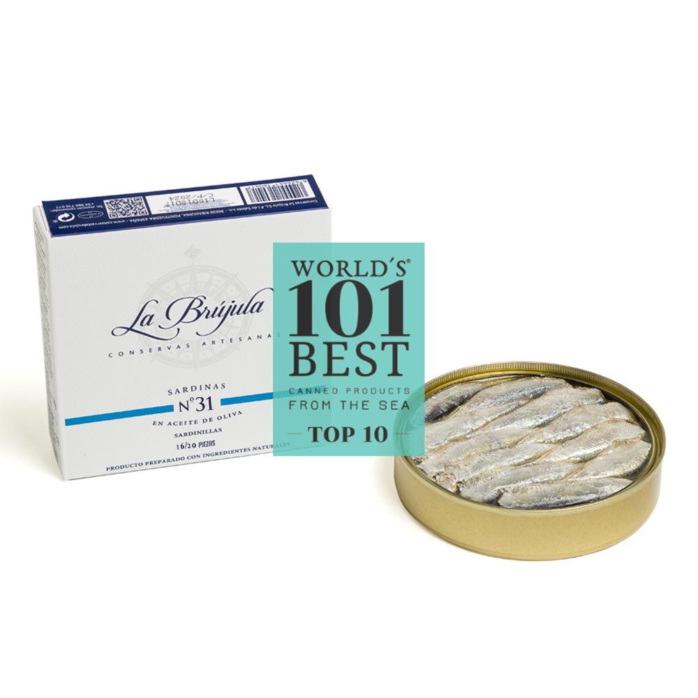 Sardinas en conserva en aceite de oliva