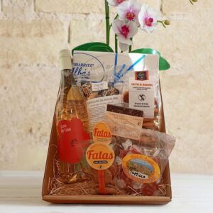 Cesta regalo SIN gluten, sin alcohol y sin azúcar