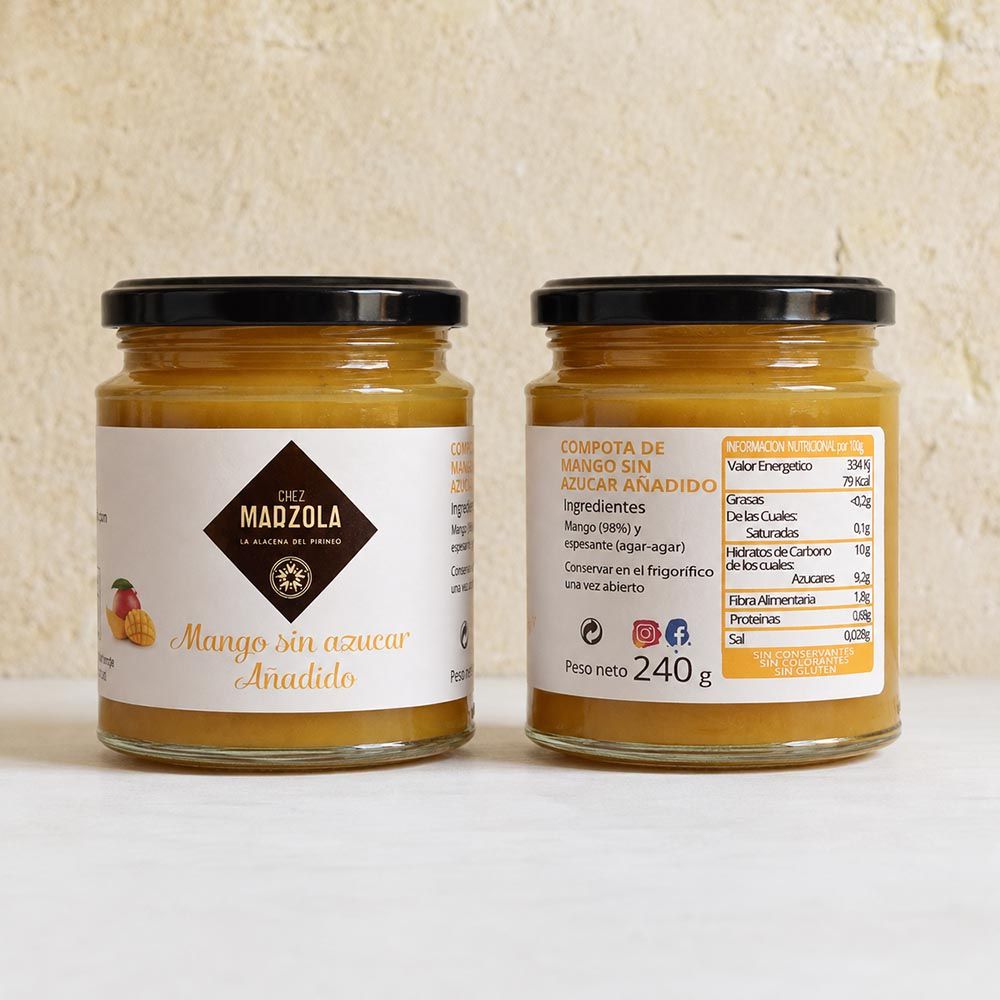 Compota de mango